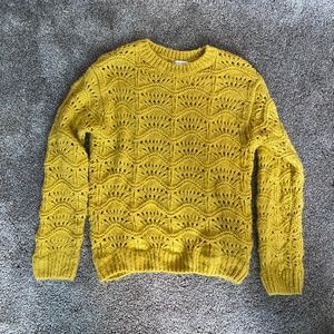 Moon River wave patterned sweater S